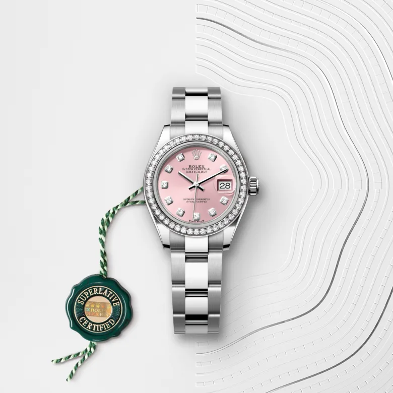 Rolex Lady-Datejust White Gold Rolesor Oystersteel
